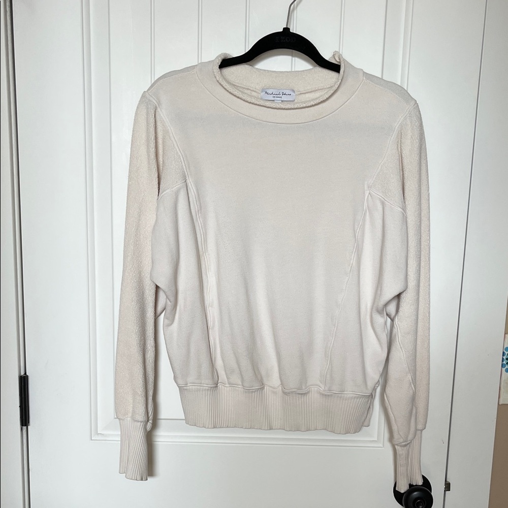 Michael Stars Ivory Cozy Knit Top